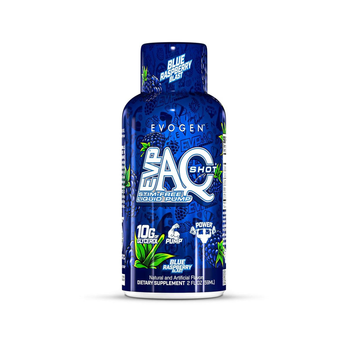 Evogen EVP AQ Shot - Blue Raspberry Blast