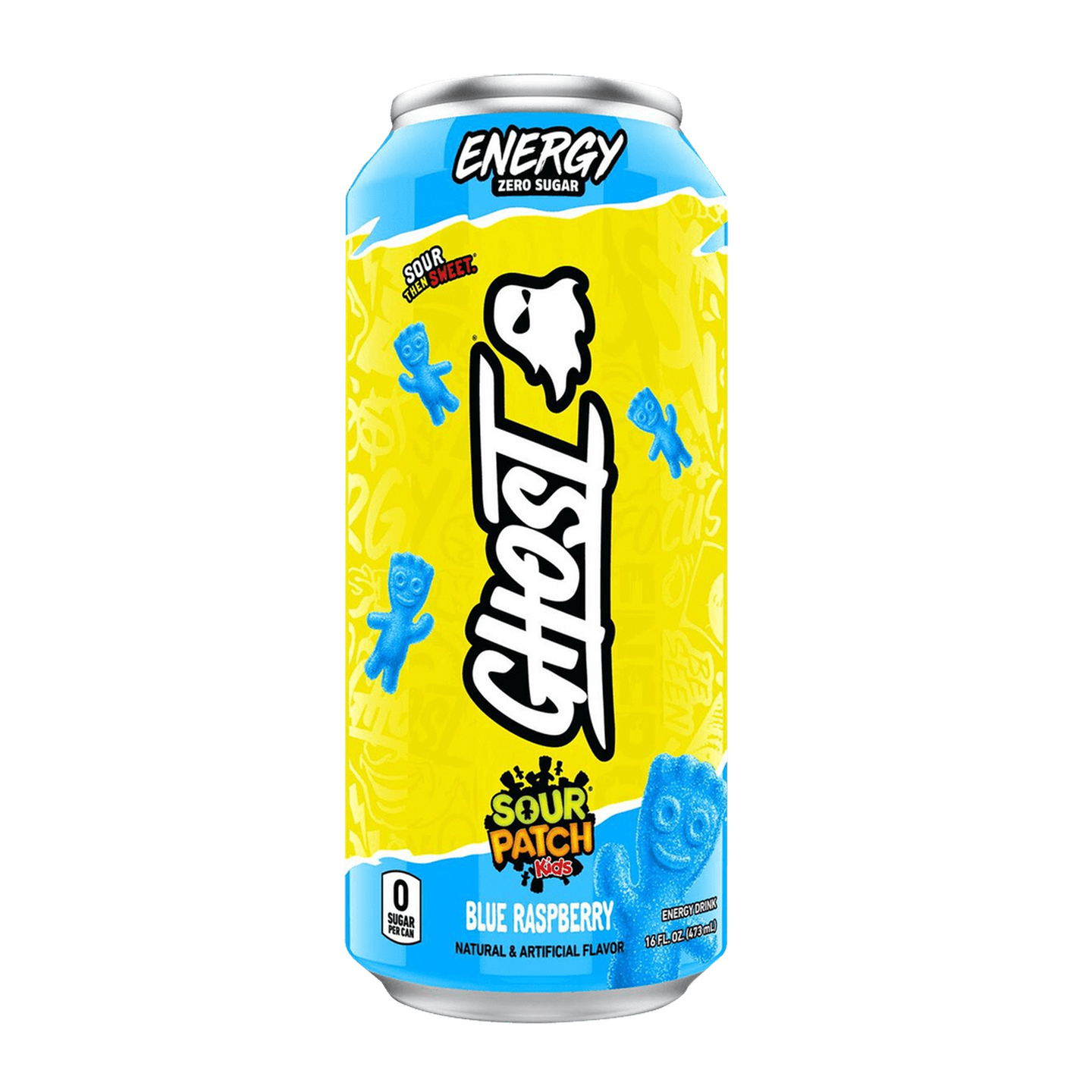 Ghost Energy Drink - Sour Patch Blue Raspberry