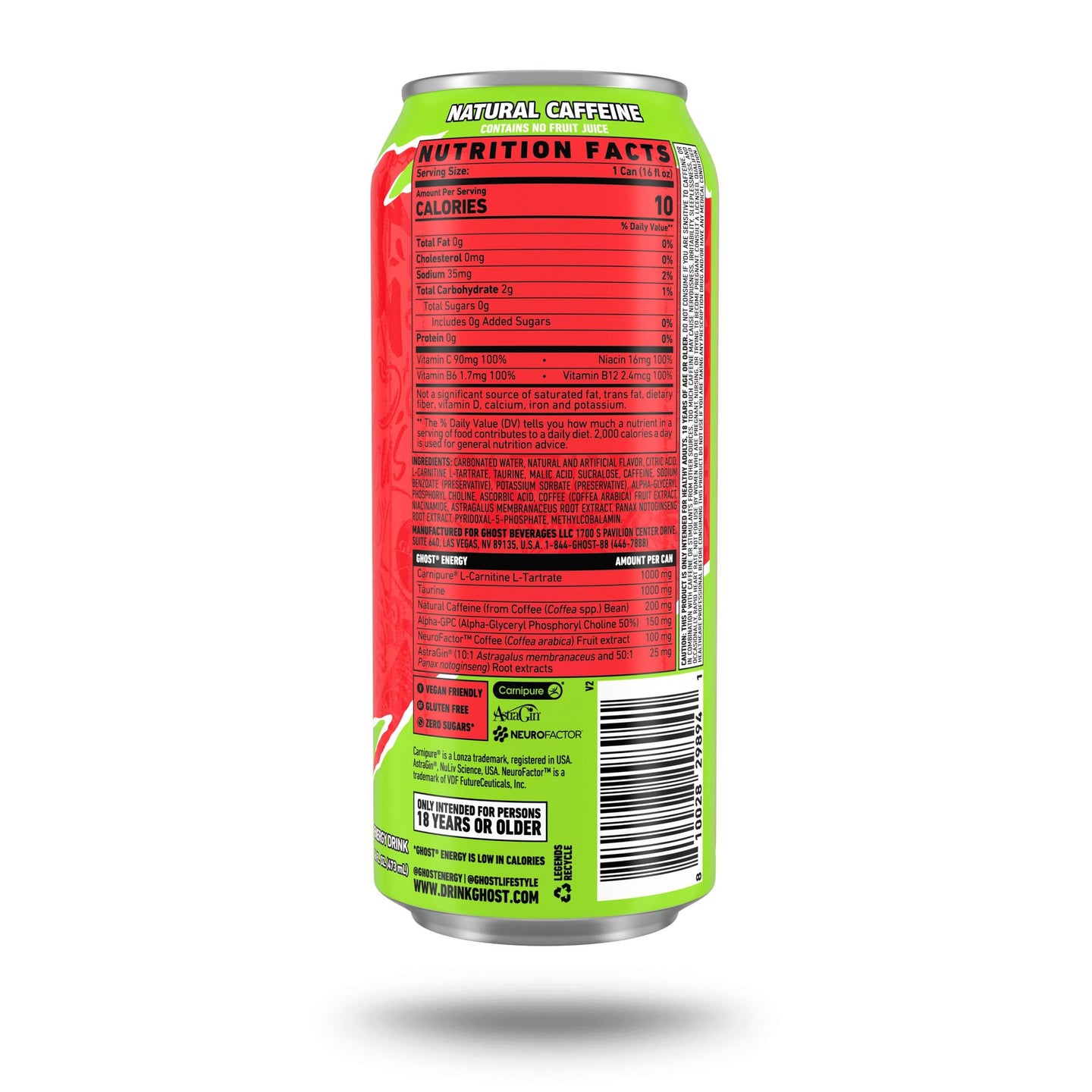 Ghost Energy Drink - Cherry Limeade