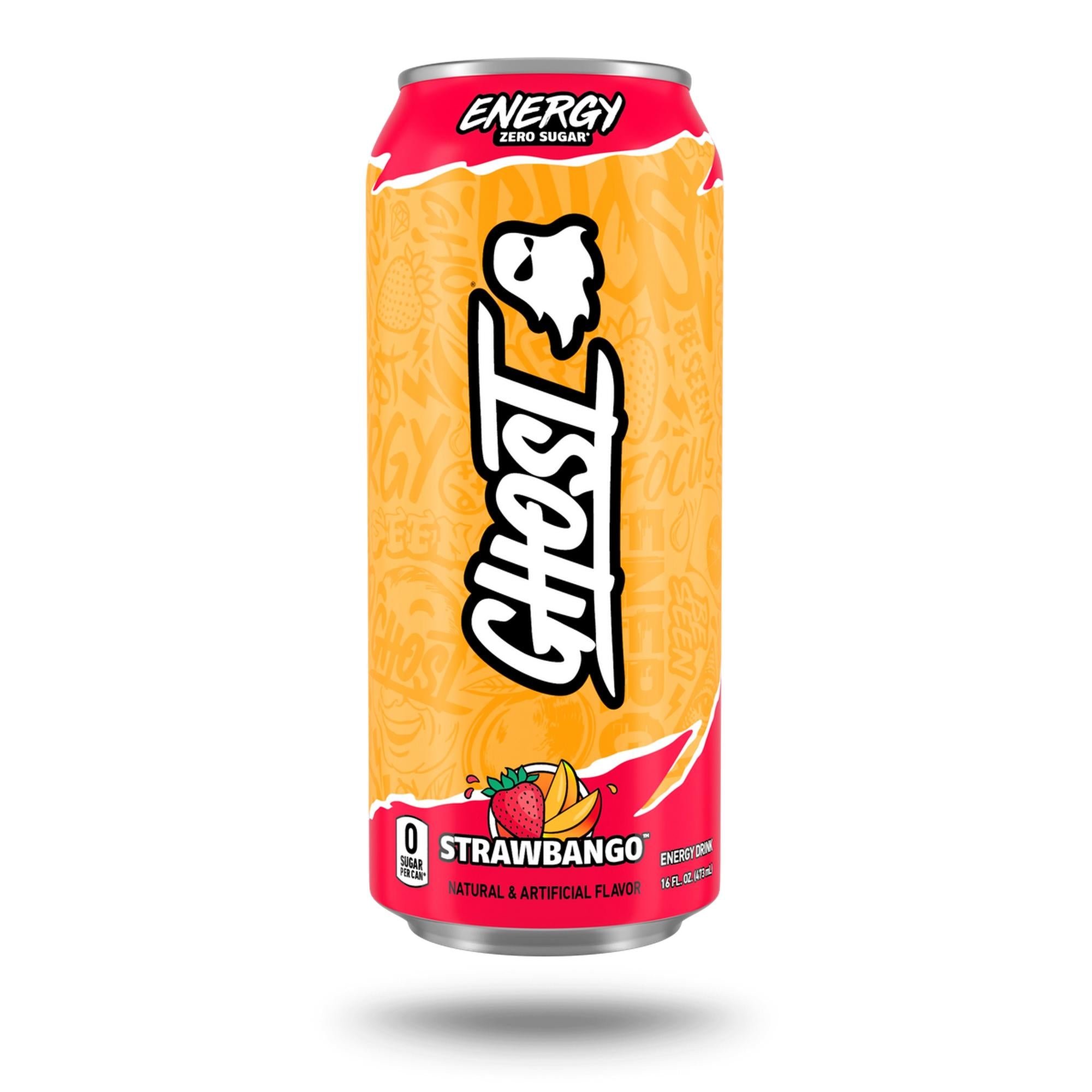 Ghost Energy Drink - STRAWBANGO