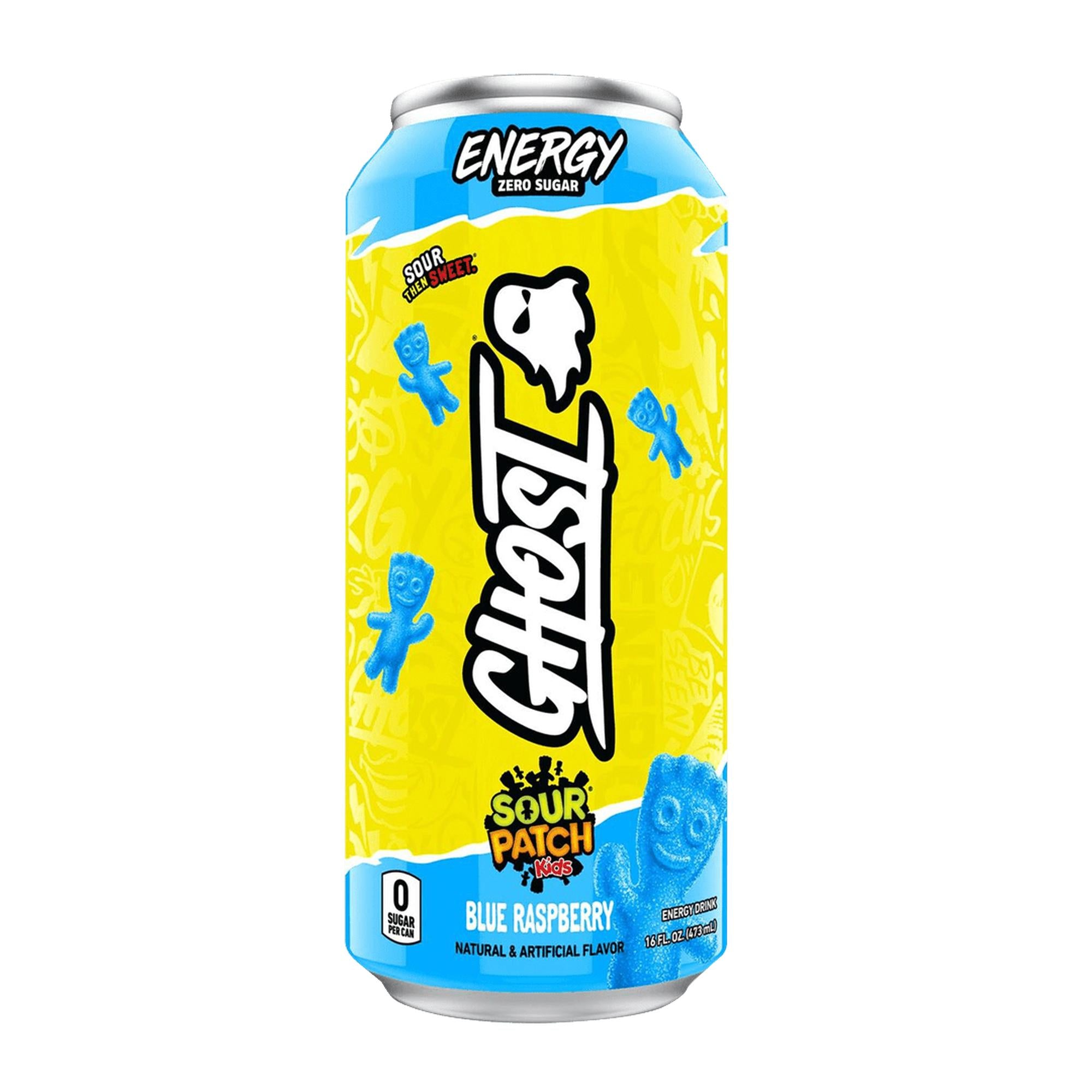 Ghost Energy Drink - Sour Patch Blue Raspberry