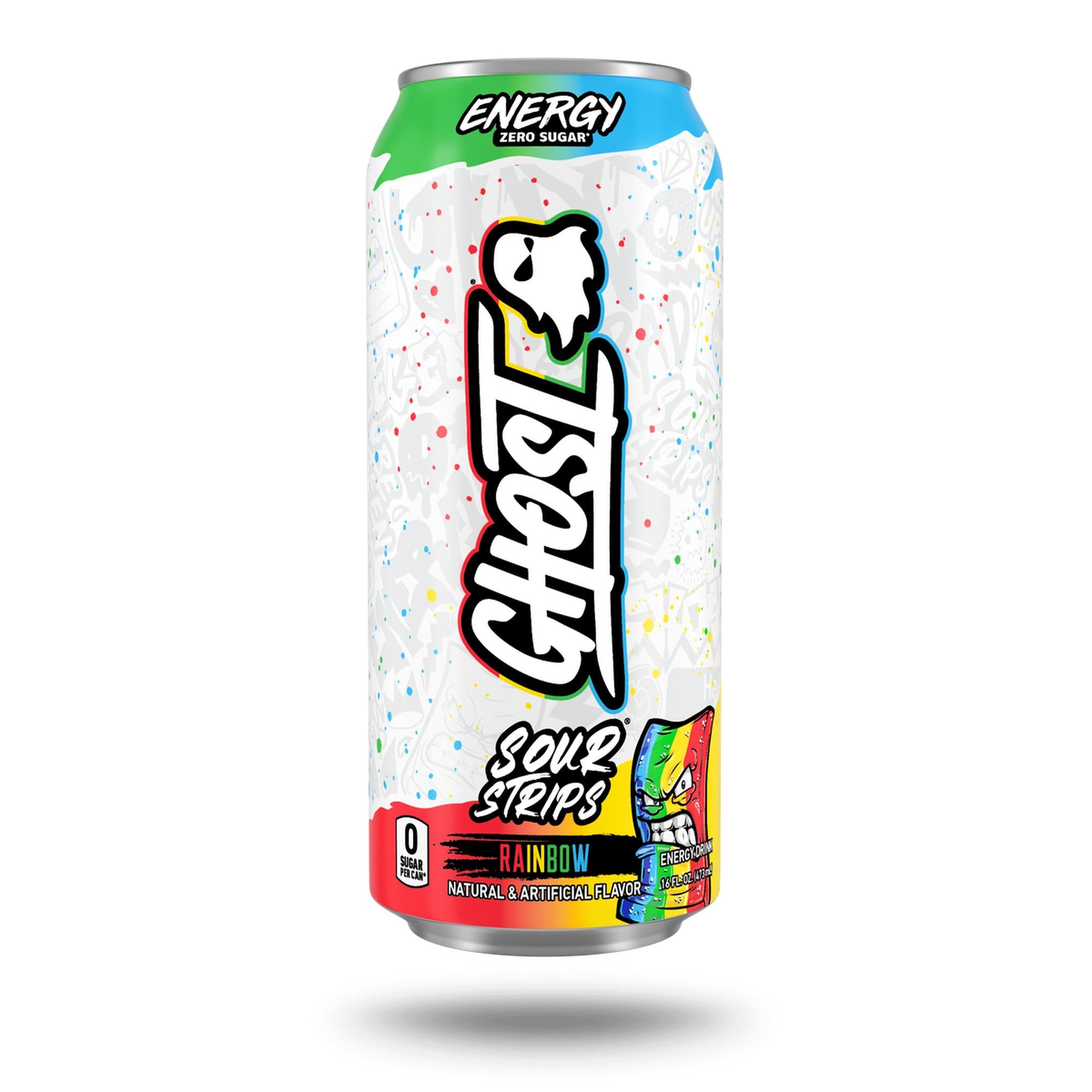 Ghost Energy Drink - Sour Strips Rainbow