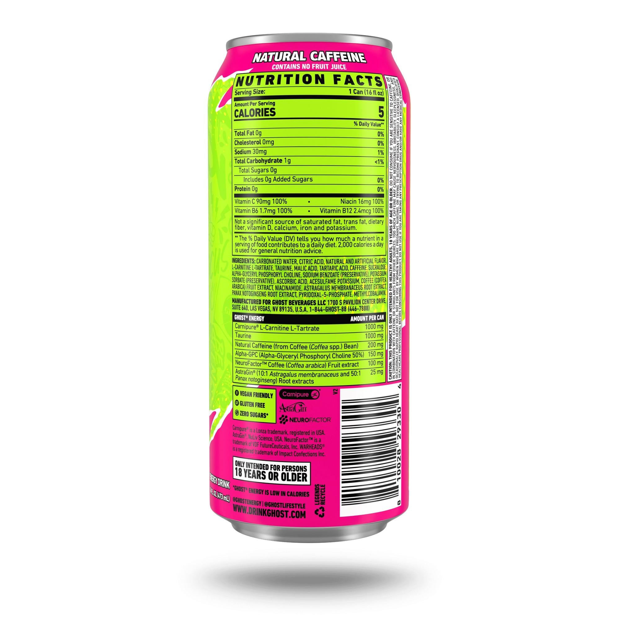 Ghost Energy Drink - Sour Watermelon