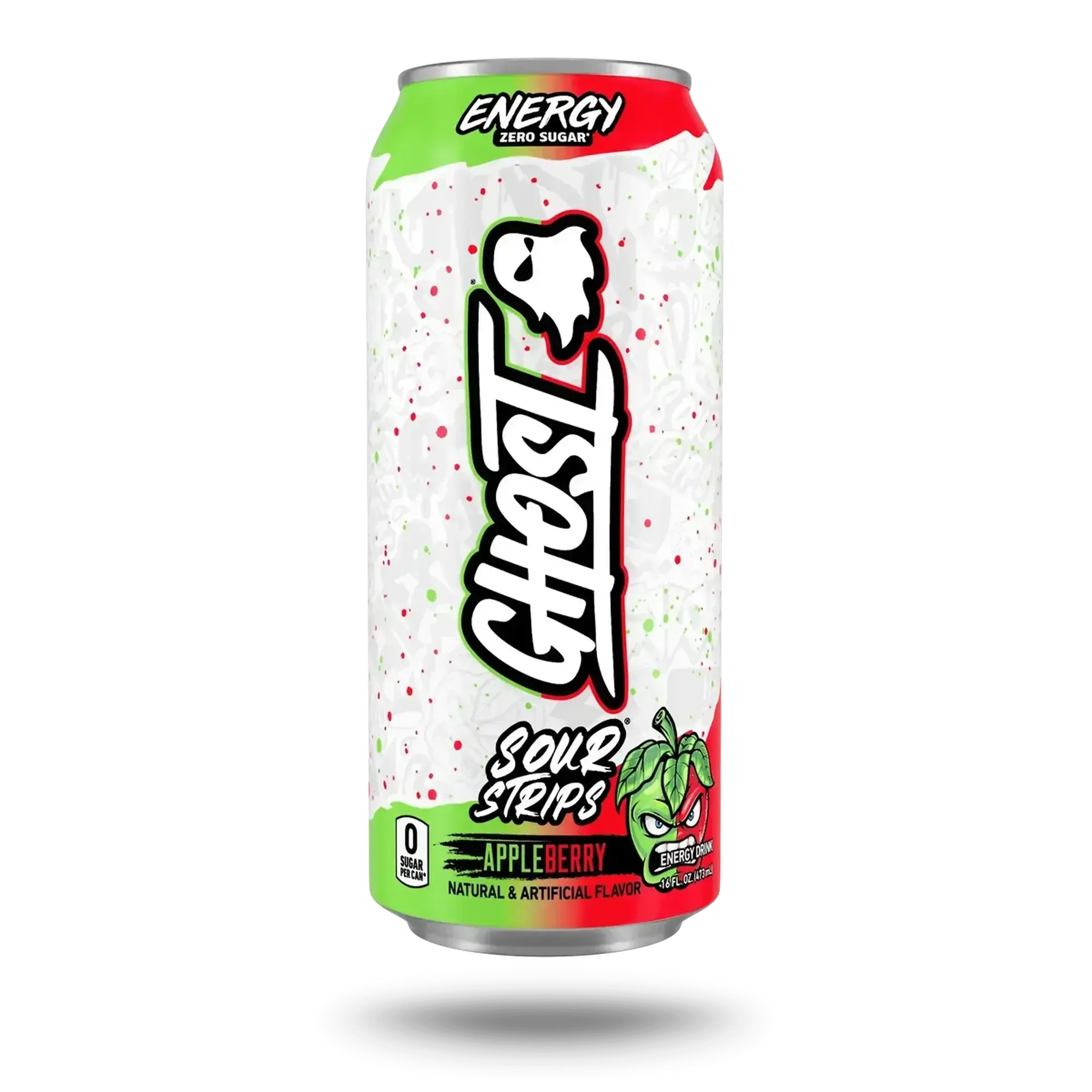 Ghost Energy RTD - Sour Strips Apple Berry