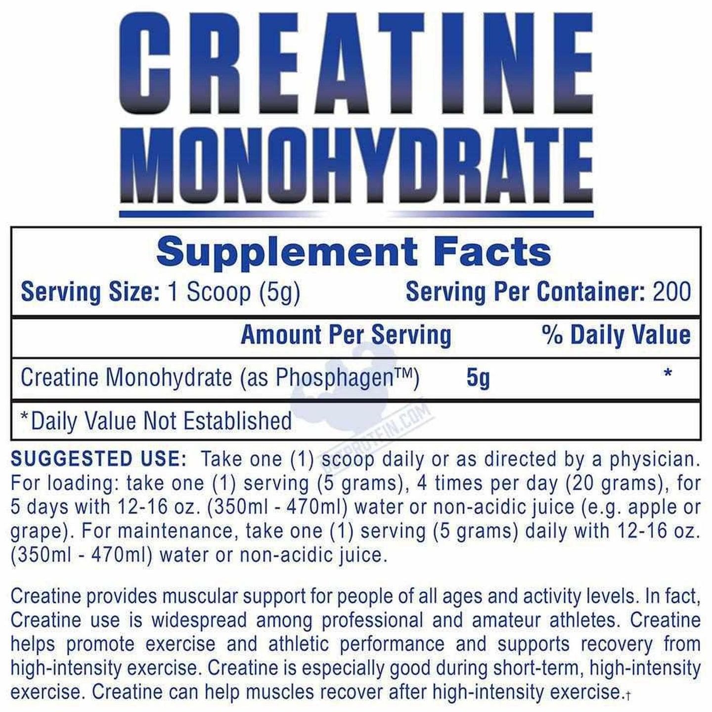 Hi-Tech Creatine Monohydrate 1000 g
