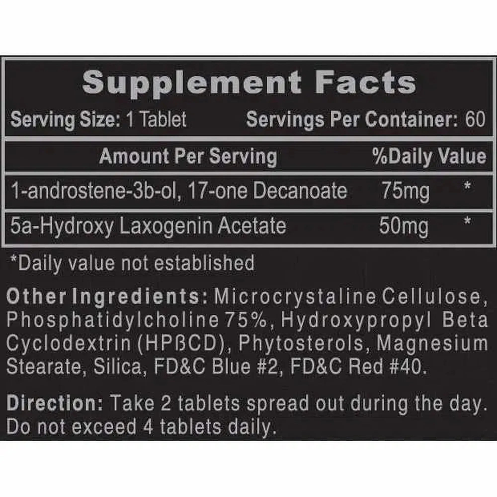 Hi-Tech Pharmaceuticals 1-AD - 60 Count