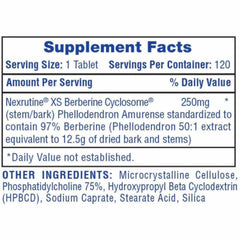 Hi-Tech Pharmaceuticals Berberine HCL - 120 Capsules
