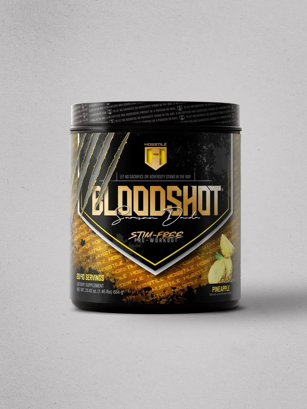 Hosstile Bloodshot Non-Stim Pump Pre-Workout