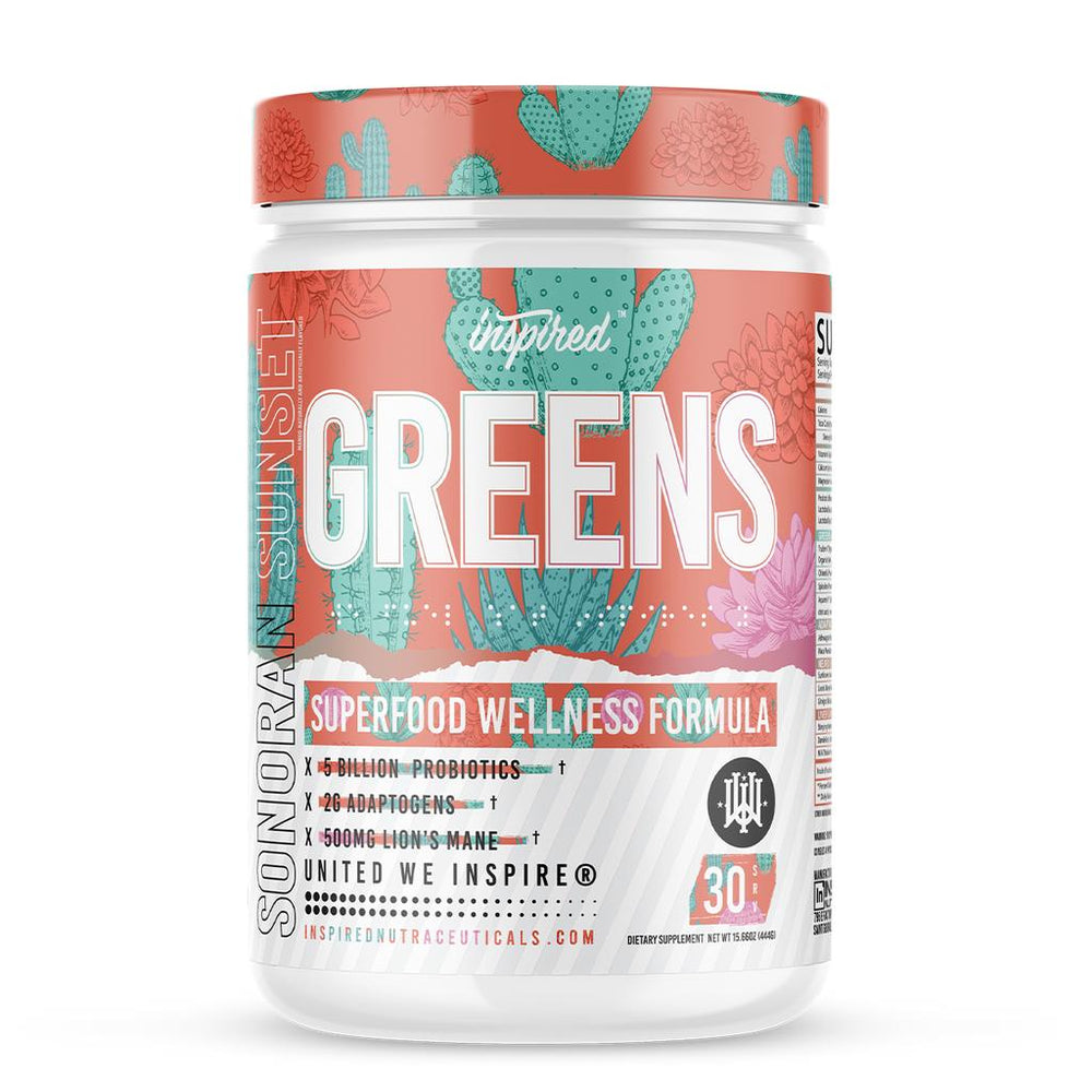 Inspired Nutraceuticals GREENS: Superfood Powder