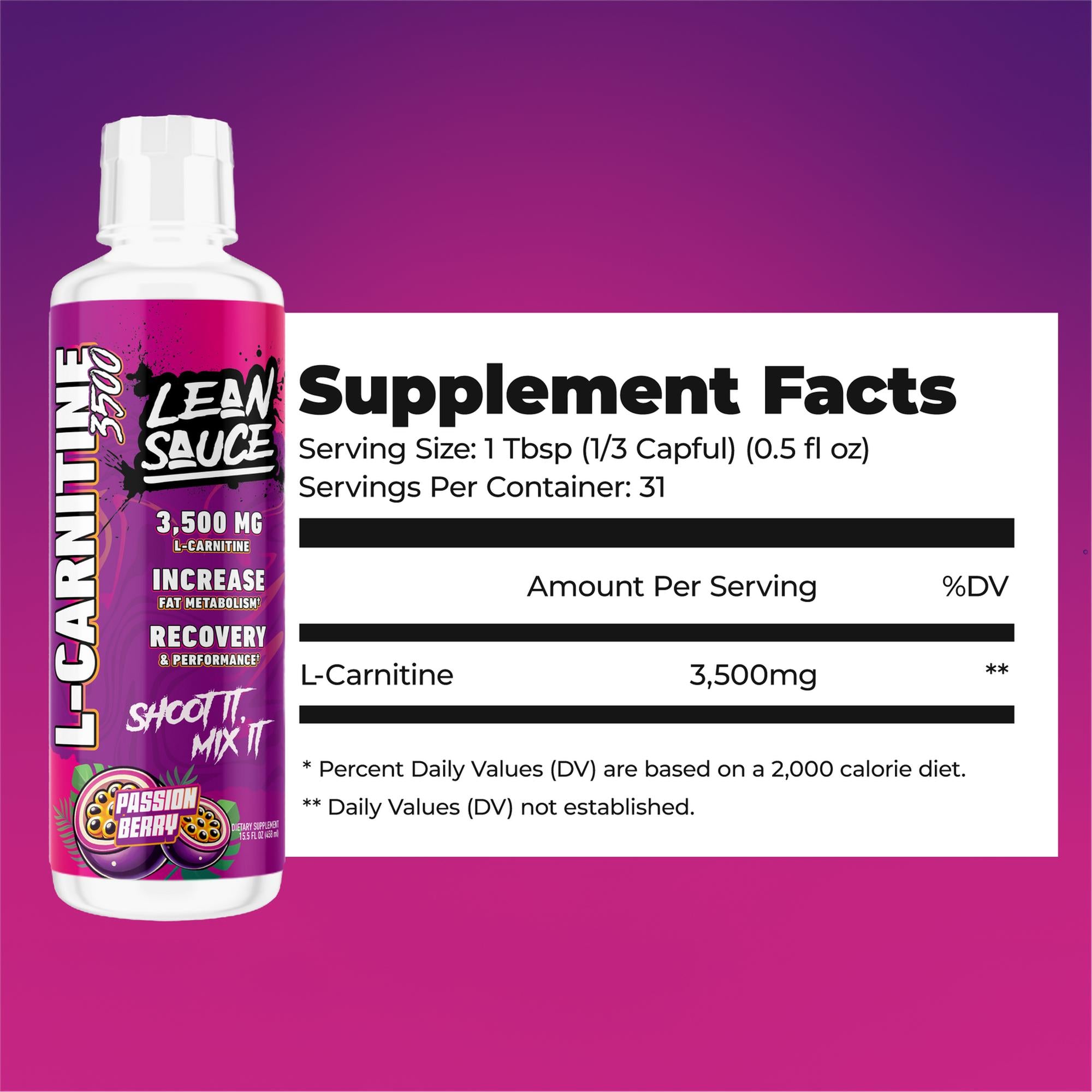 Lean Sauce L-Carnitine