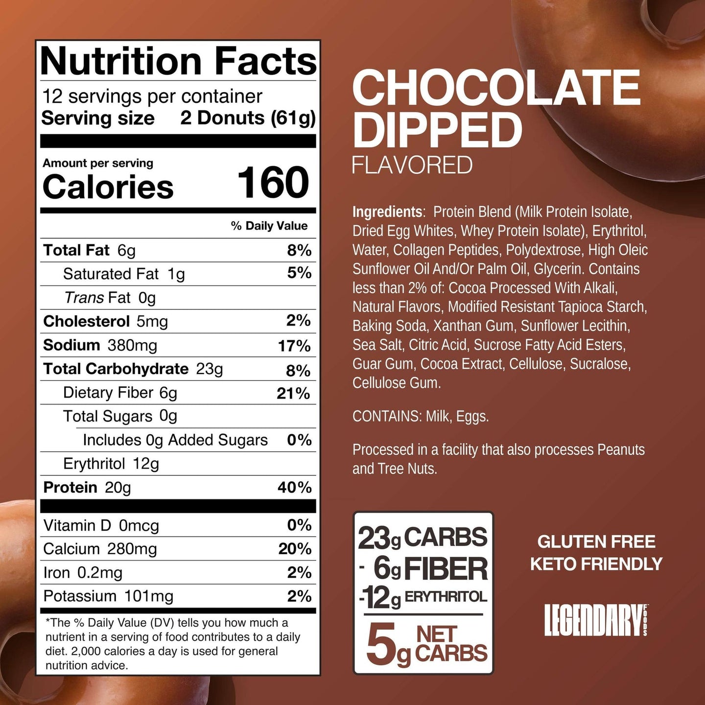 Legendary Foods Protein Doughnut