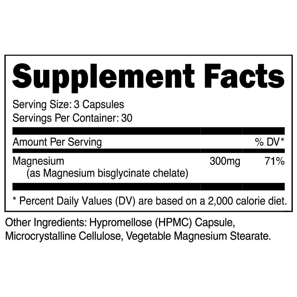 Transparent Labs MAG Bisglycinate