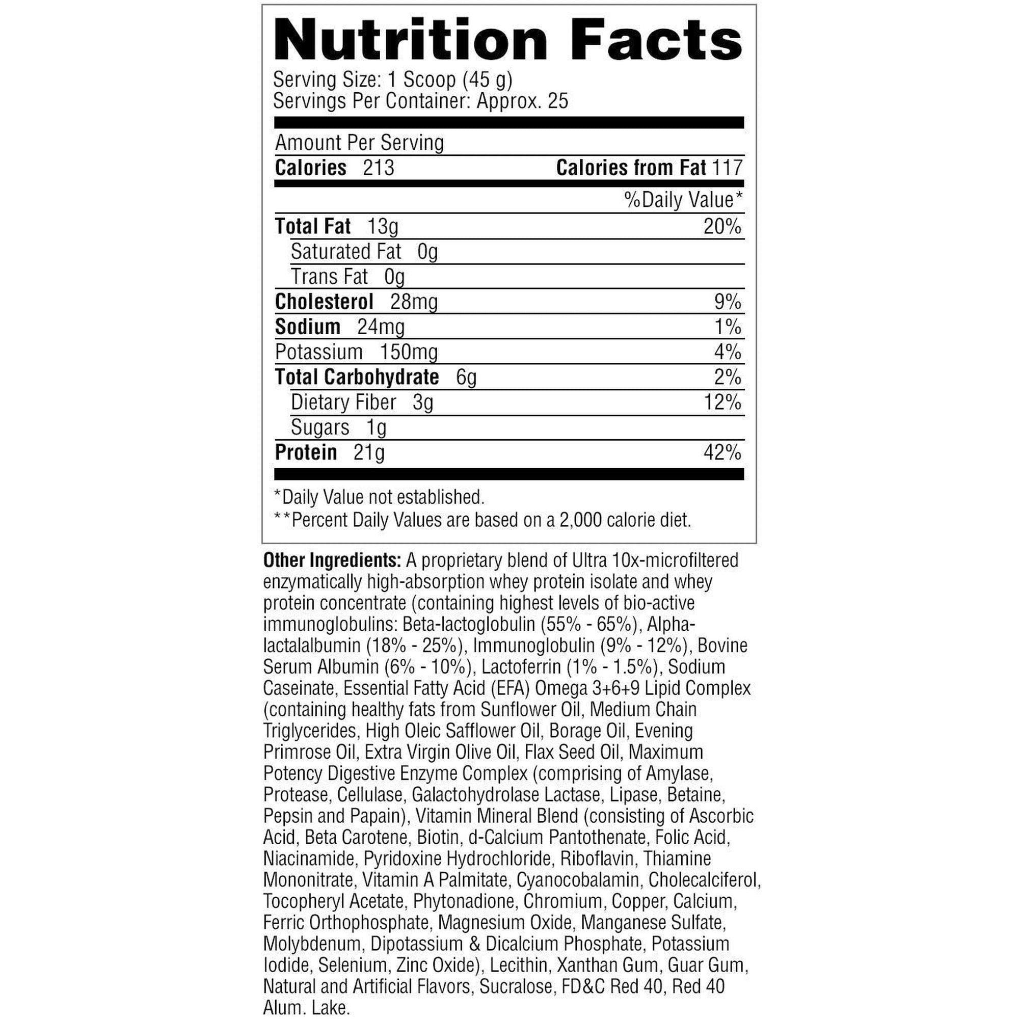 Metabolic Nutrition Musclean 2.5 lb