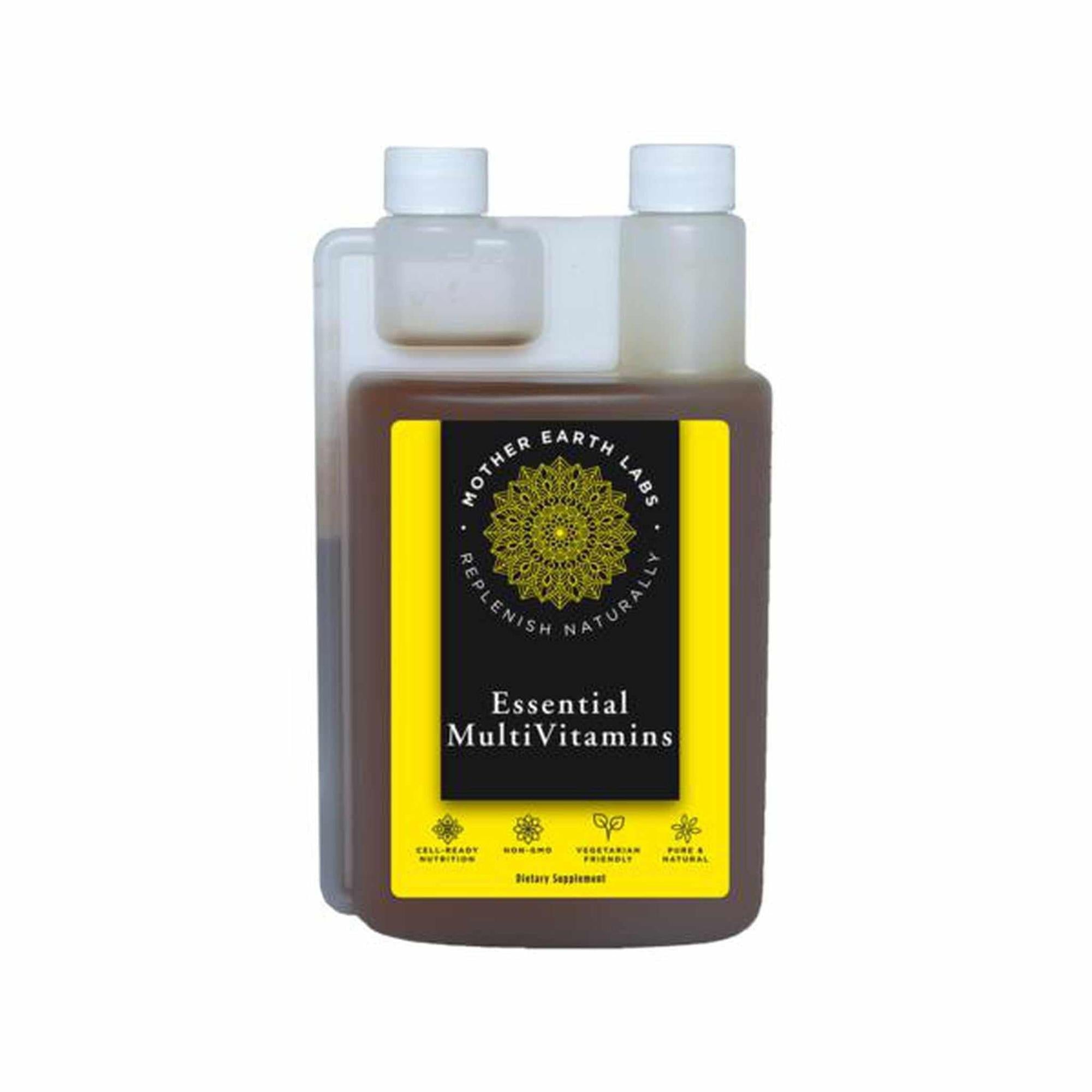 Mother Earth Labs Daily Multi Vitamin - Liquid Form Dispensing Quart
