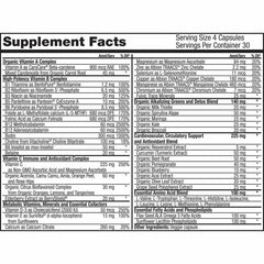 Mother Earth Labs Essential MultiVitamins - 120 Capsules