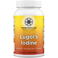 Mother Earth’s Lugol's Iodine Plus, 90 Capsules