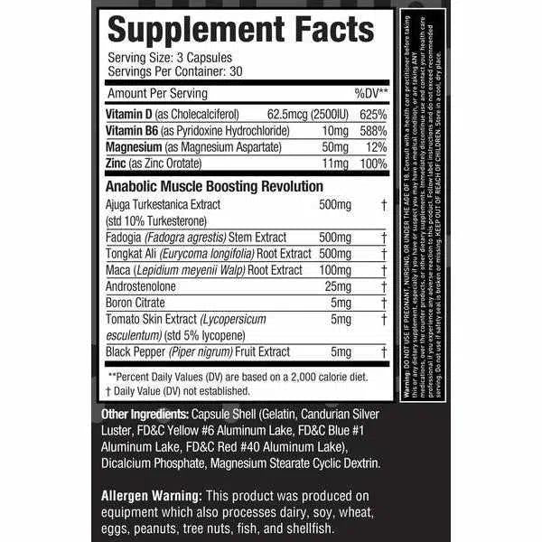 Muscle Sport Test Black Series - 90 Capsules