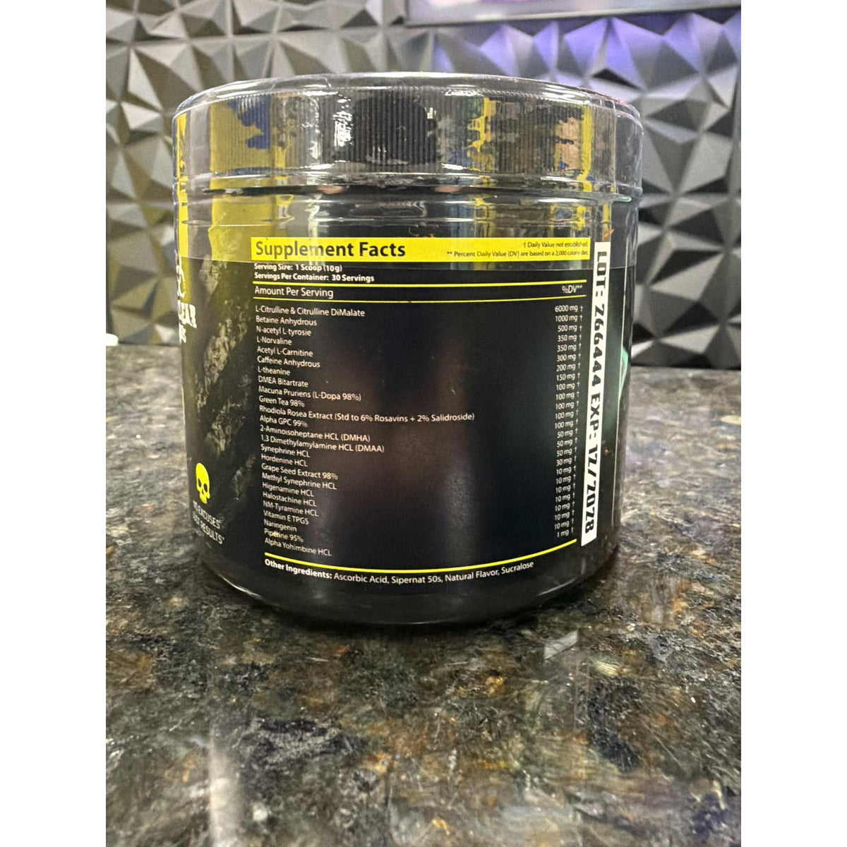 Nuclear Labs Revoltx Pre-Workout Igniter - Citrus Punch