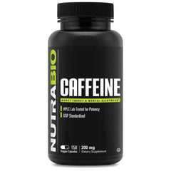 NutraBio Caffeine Pills 200 mg