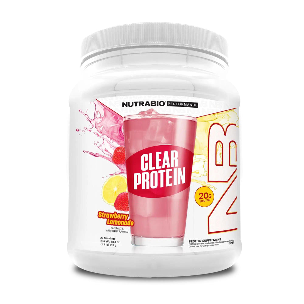 NutraBio Clear Whey Protein Isolate