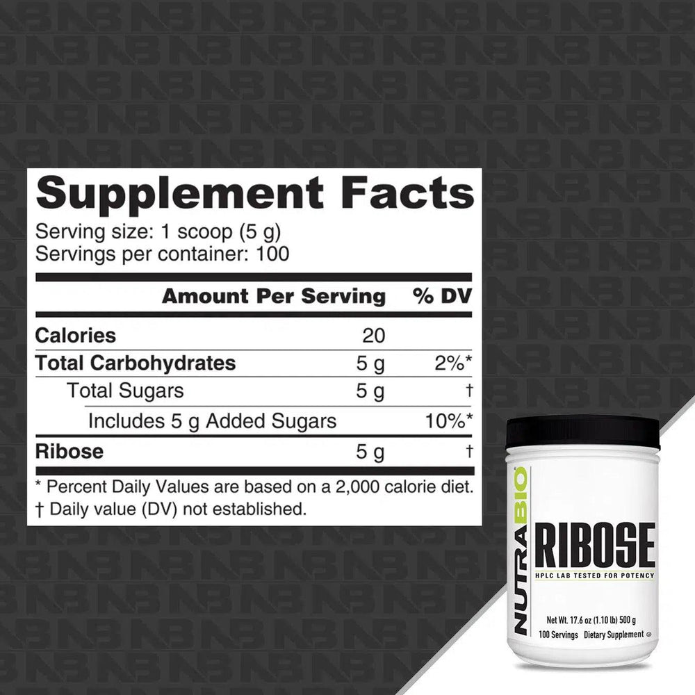NutraBio Ribose