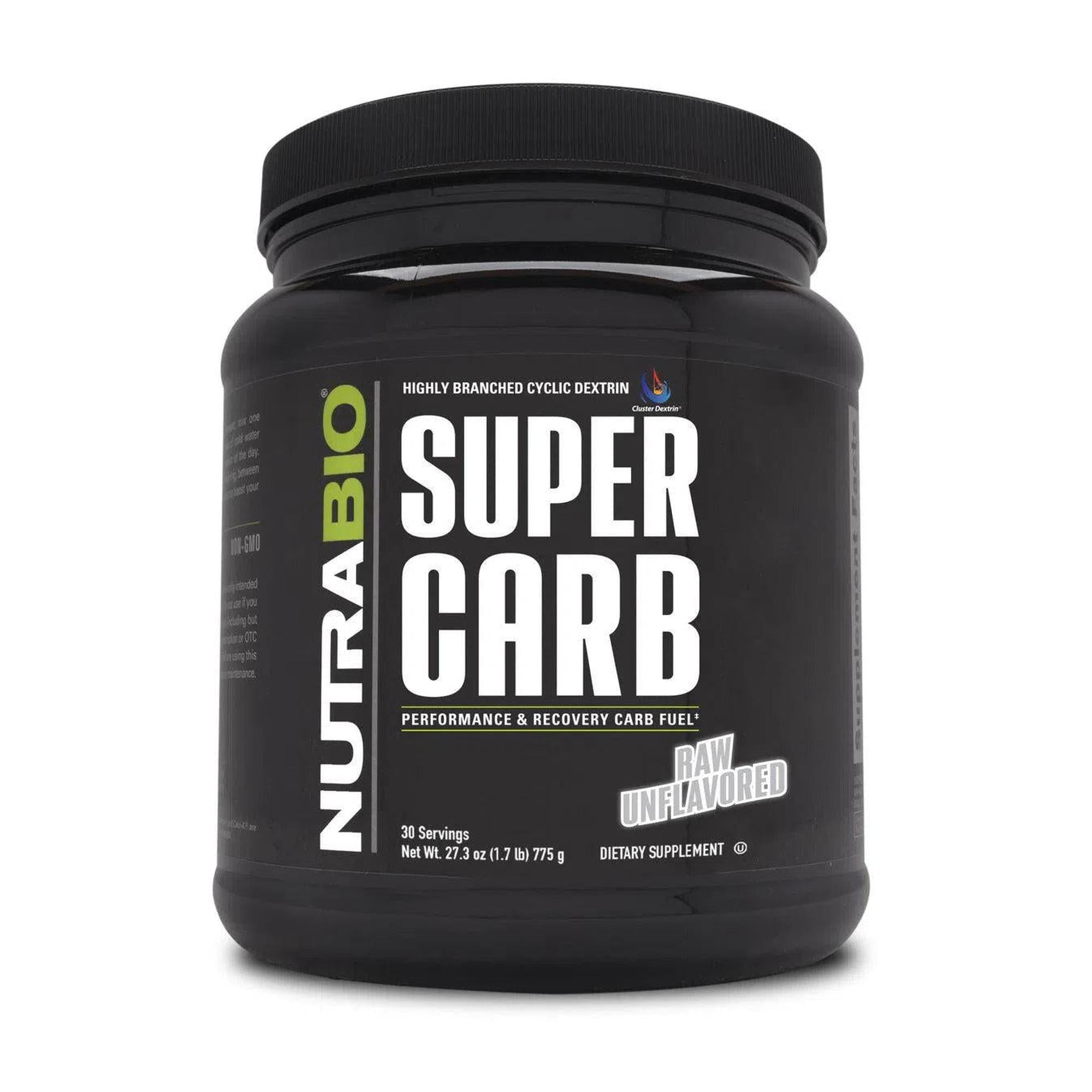 NutraBio Super Carb - 30 Servings