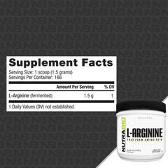 Nutrabio L-Arginine Powder