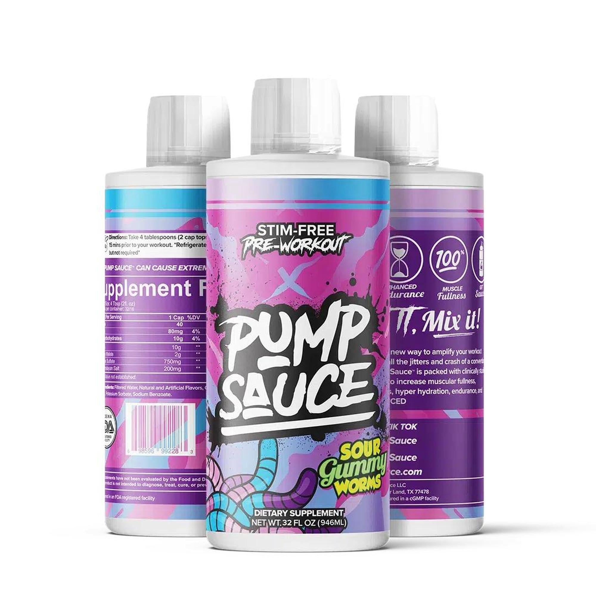 Pump Sauce Full-Spectrum Liquid Pre-Workout
