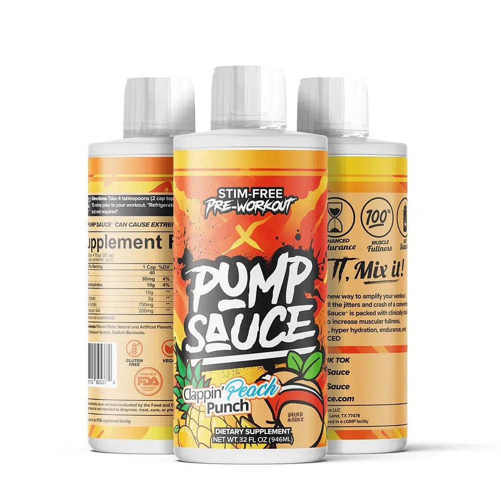 Pump Sauce Full-Spectrum Liquid Pre-Workout