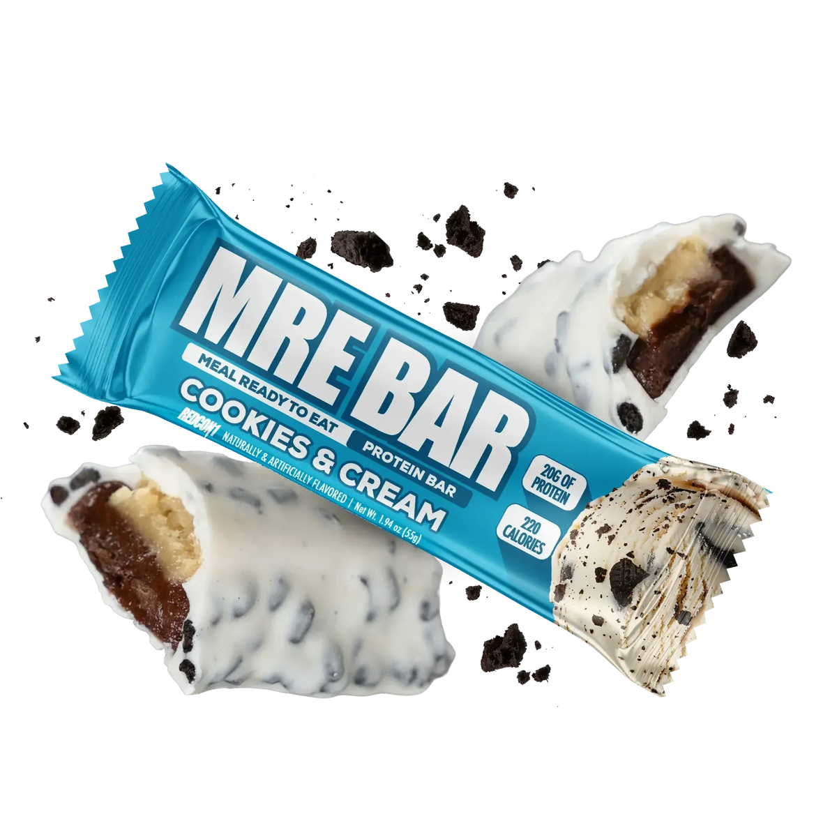 REDCON1 MRE Protein Bar - Cookies & Cream
