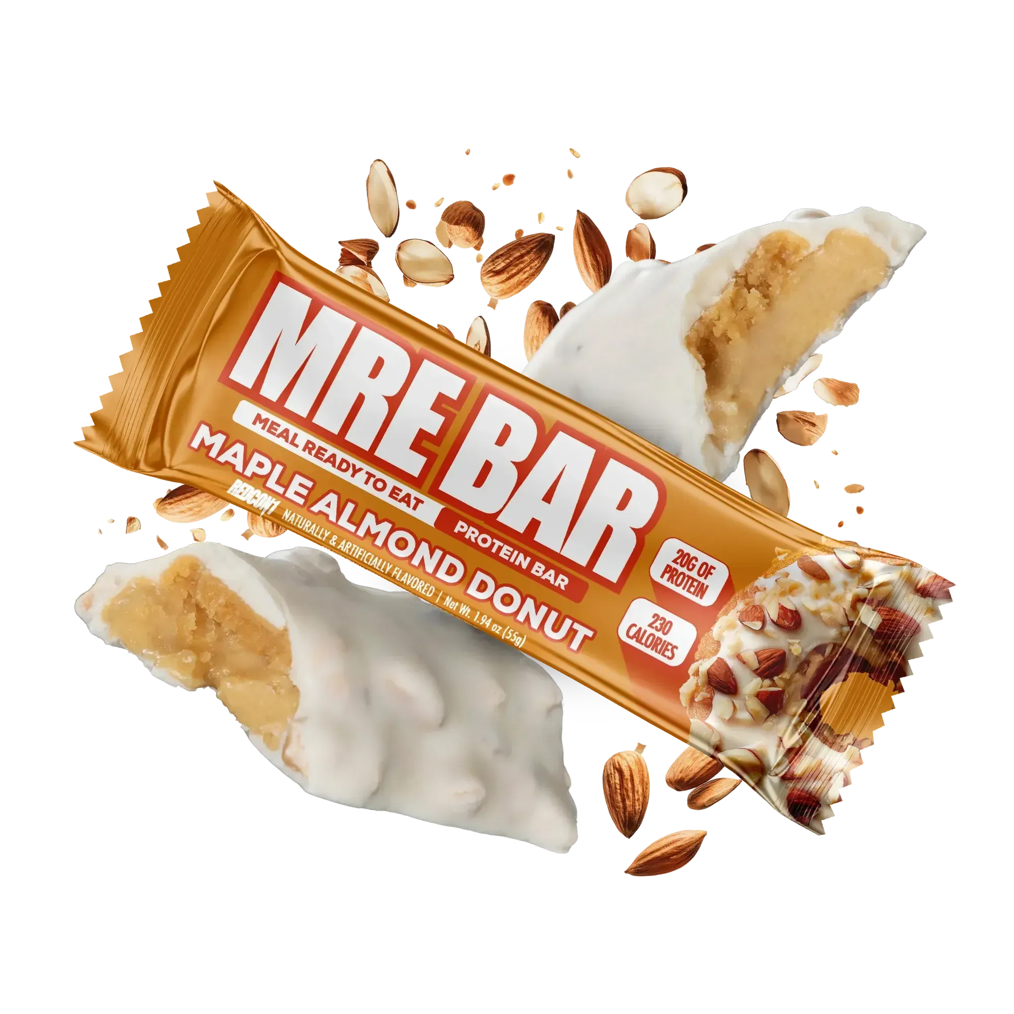 REDCON1 MRE Protein Bar - Maple Almond Donut