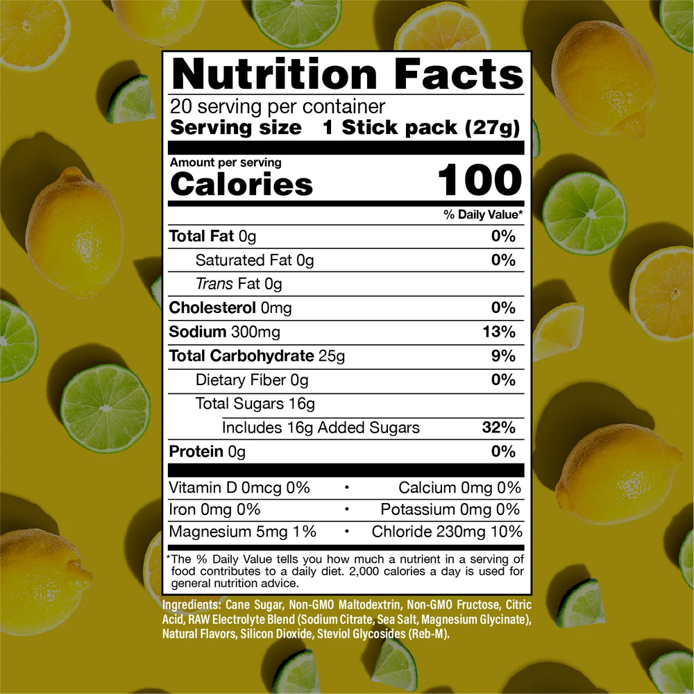 Raw Endurance Fuel Sticks