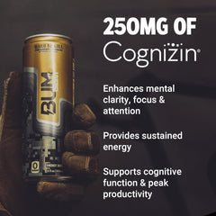 Raw Nutrition BUM Energy Drink - Strawberry Lemonade, 12 Pack