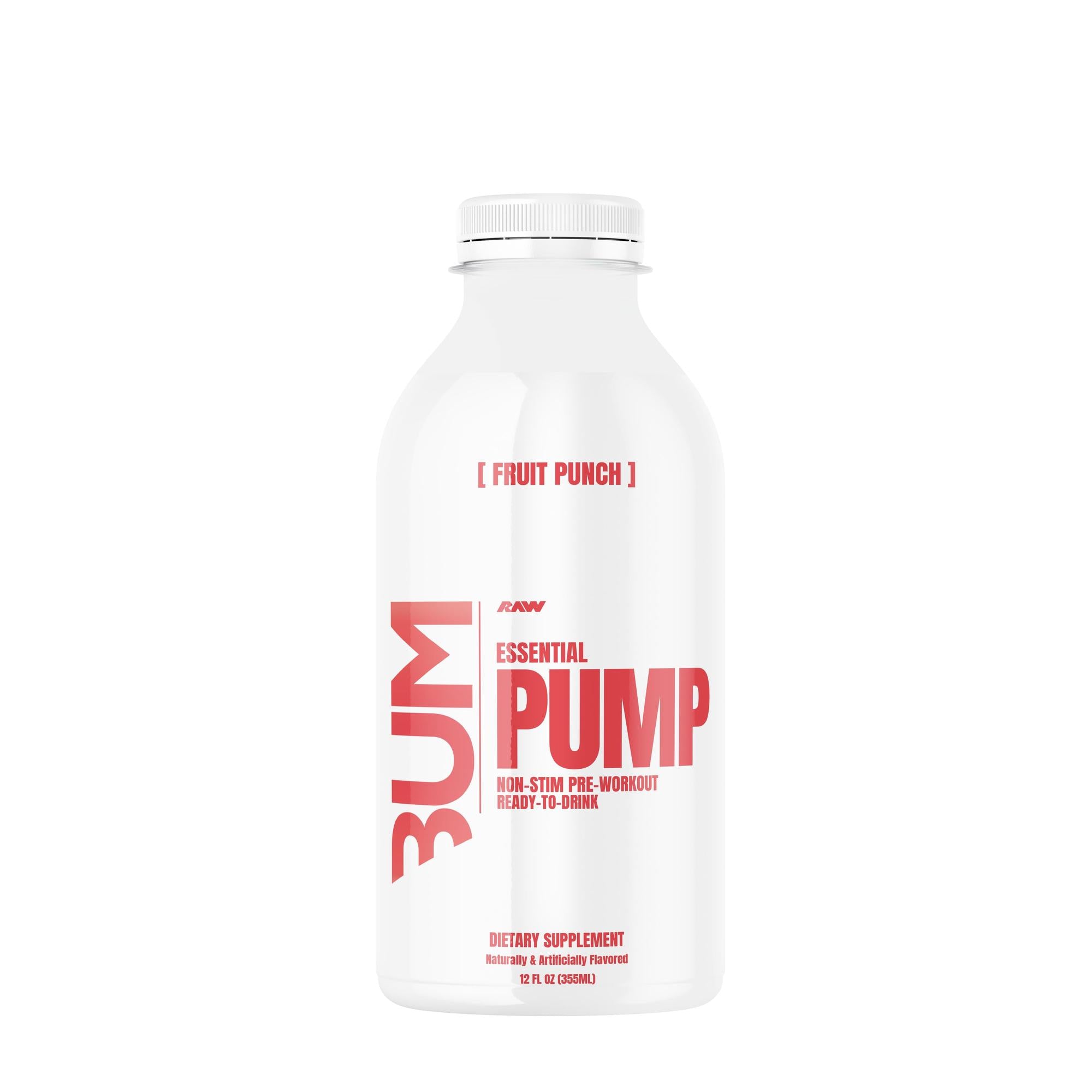 Raw Nutrition CBUM Pump RTD - Fruit Punch