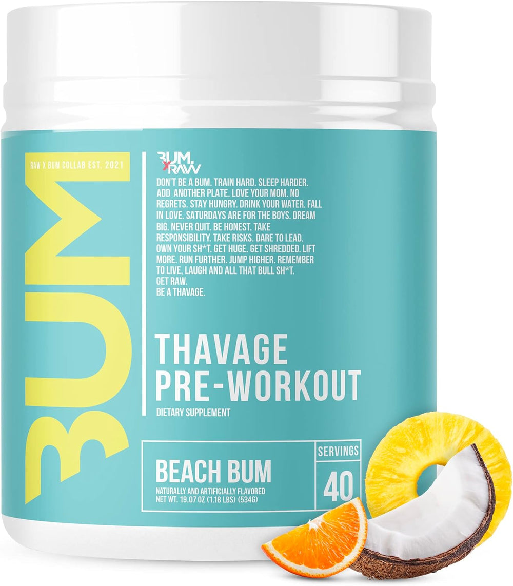 Raw Nutrition CBUM Series Thavage Pre-Workout