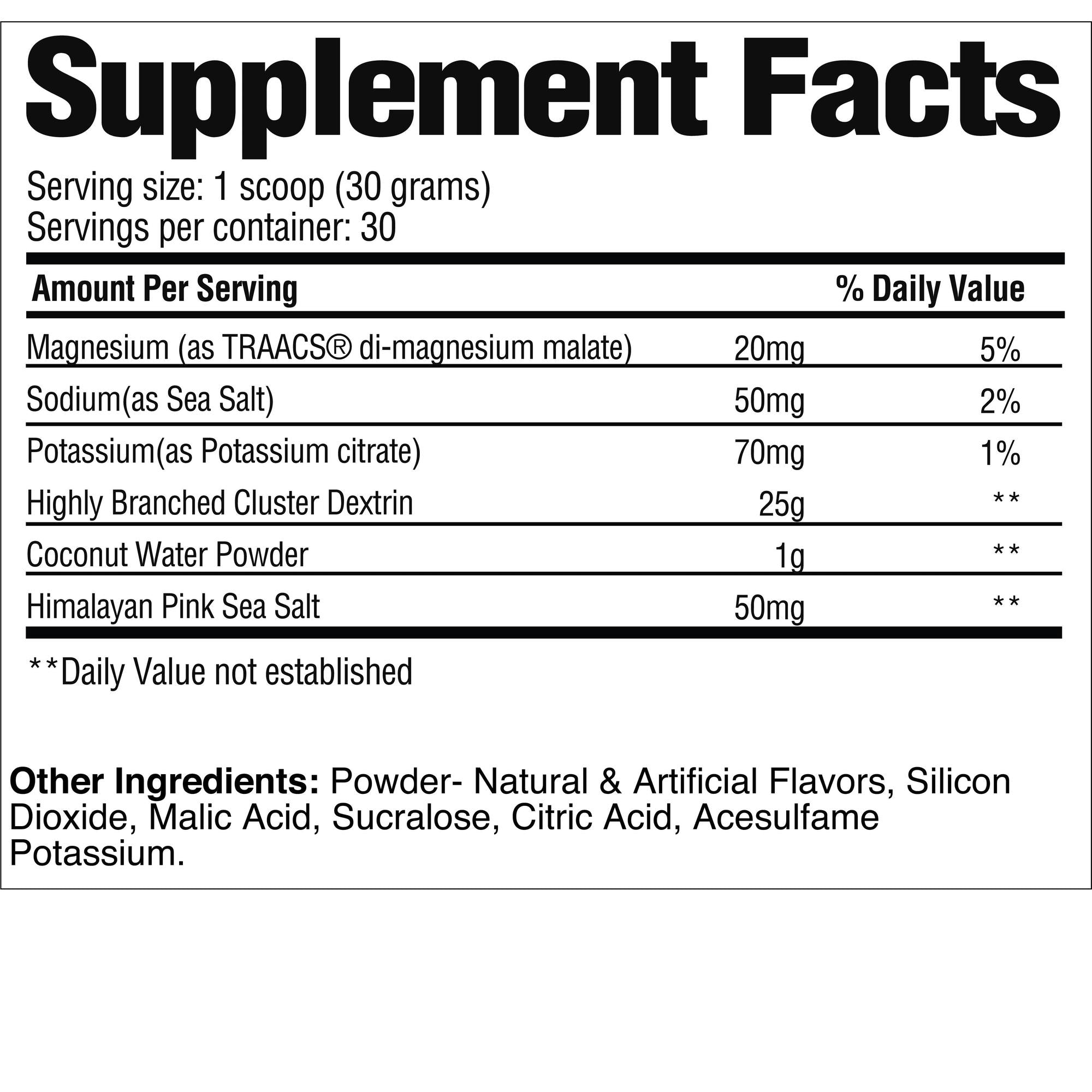Raw Nutrition Intra