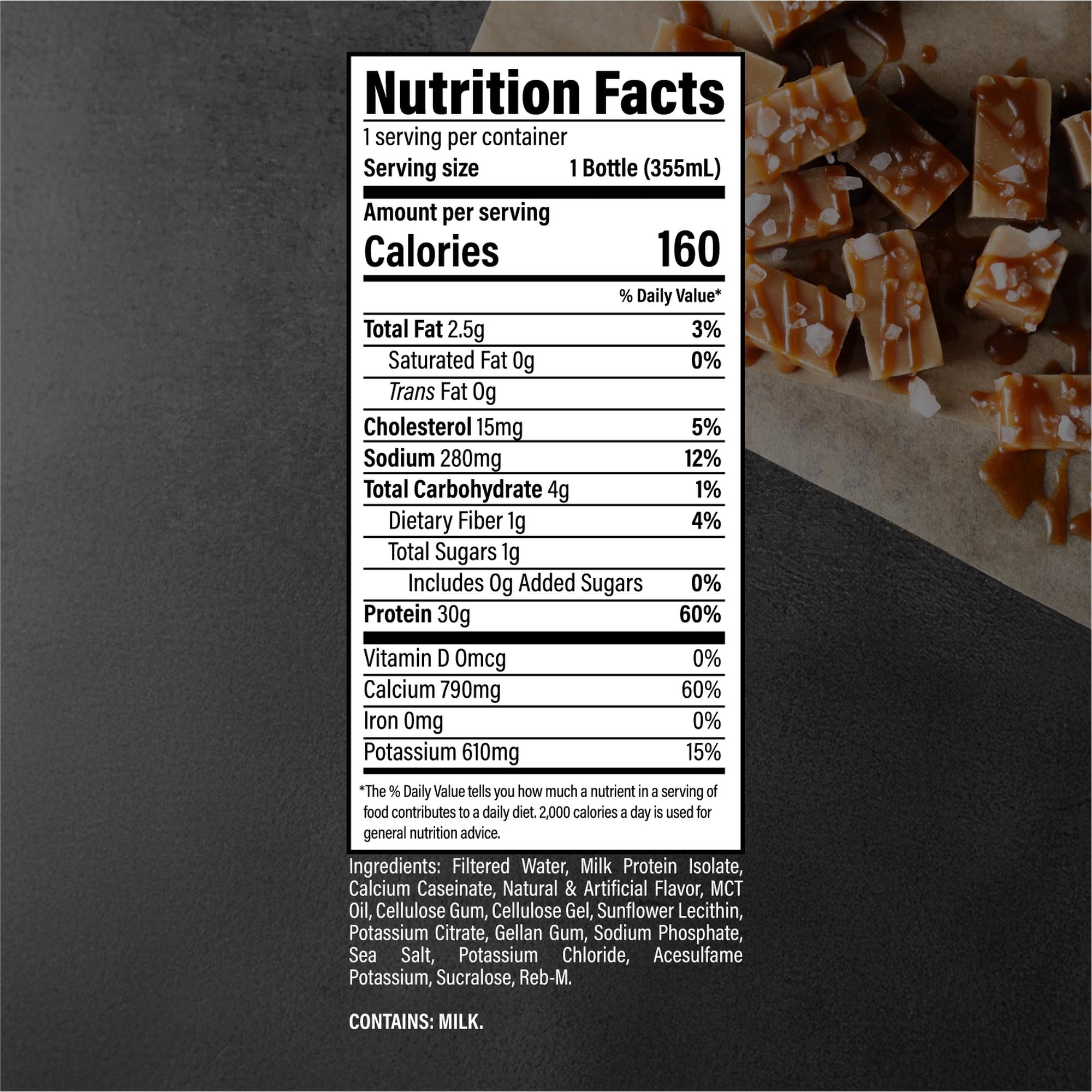Raw Nutrition Protein RTD - Salted Caramel
