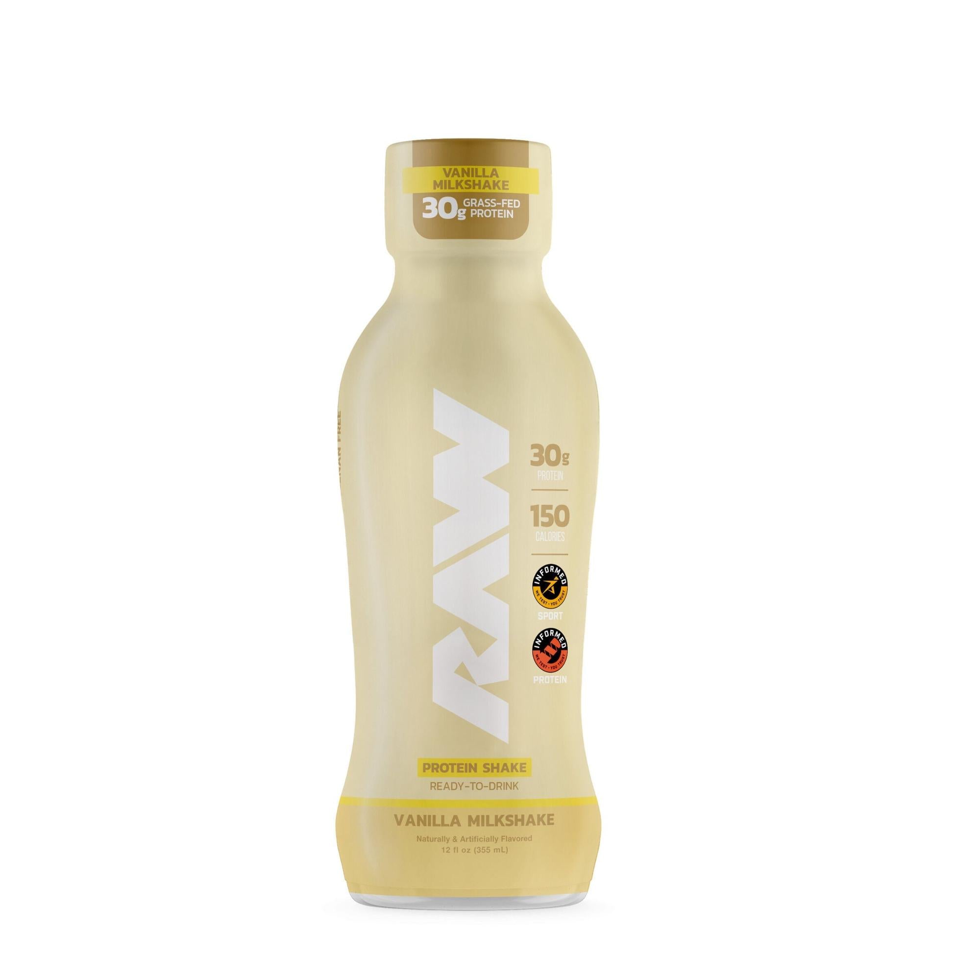 Raw Nutrition Protein RTD - Vanilla Milkshake