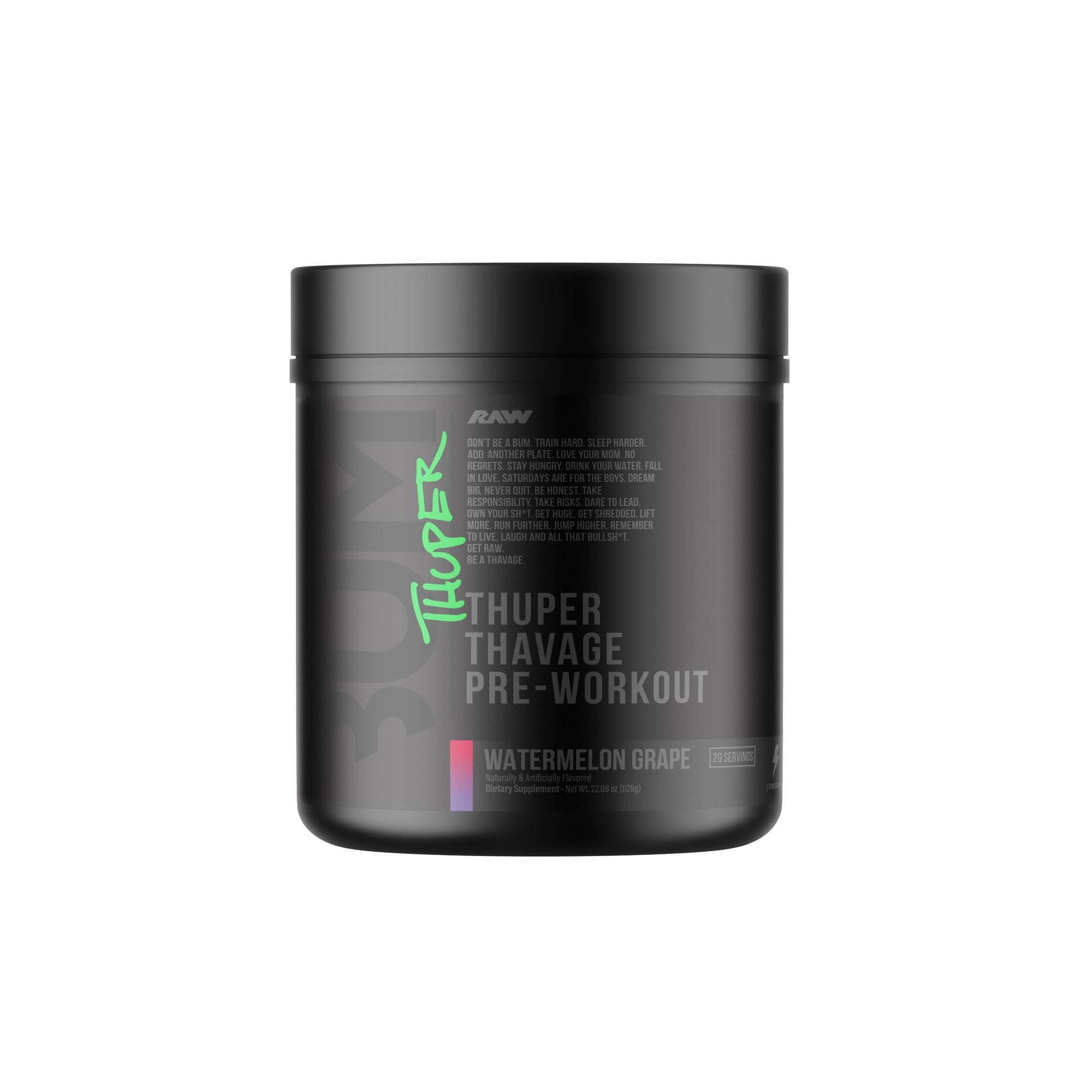 Raw Nutrition Thuper Thavage Pre-Workout