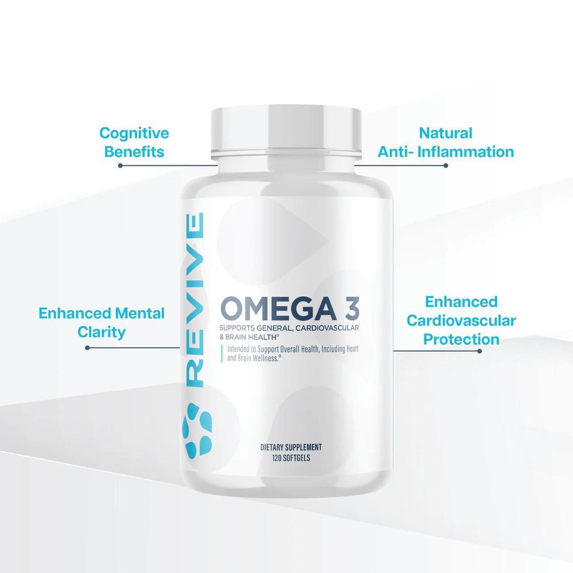 Revive Omega 3 - 120 Capsules – Ultimate Sport Nutrition