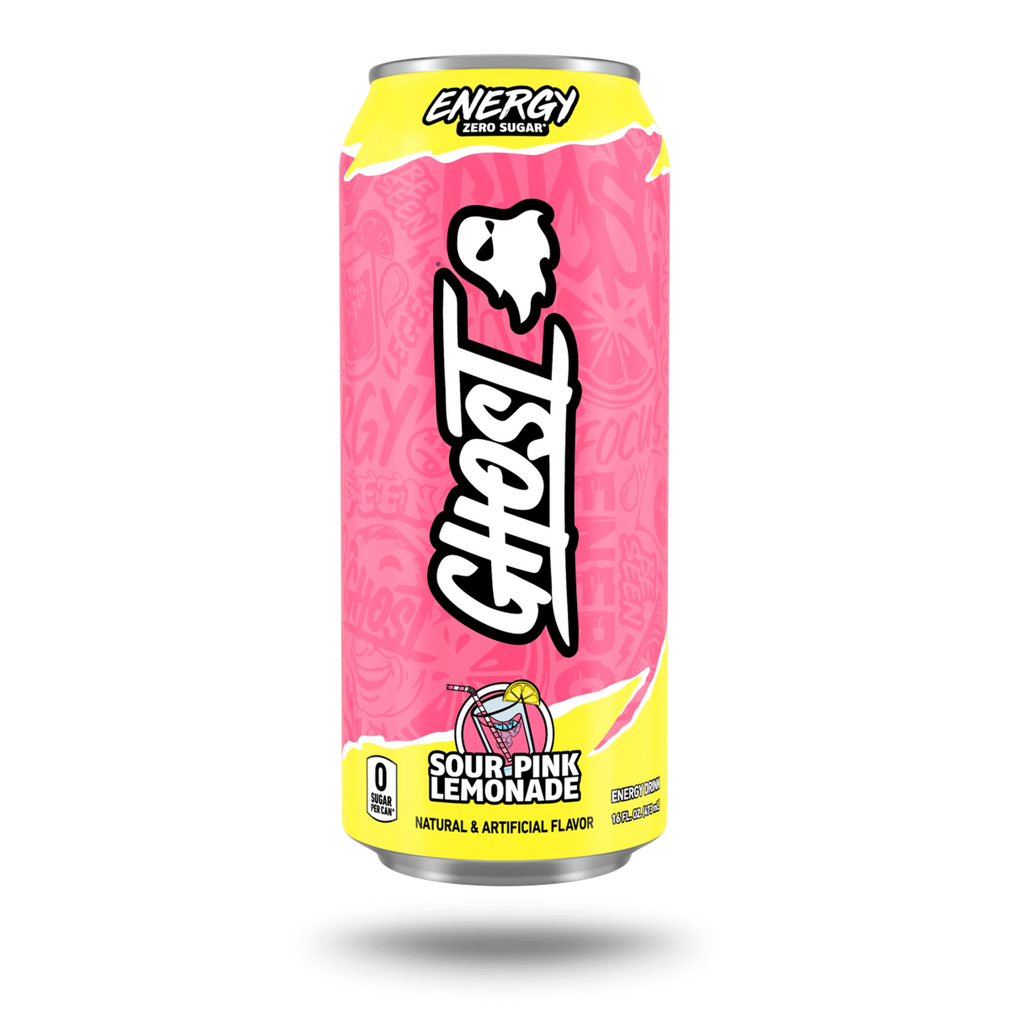 Ghost Energy Drink - Sour Pink Lemonade
