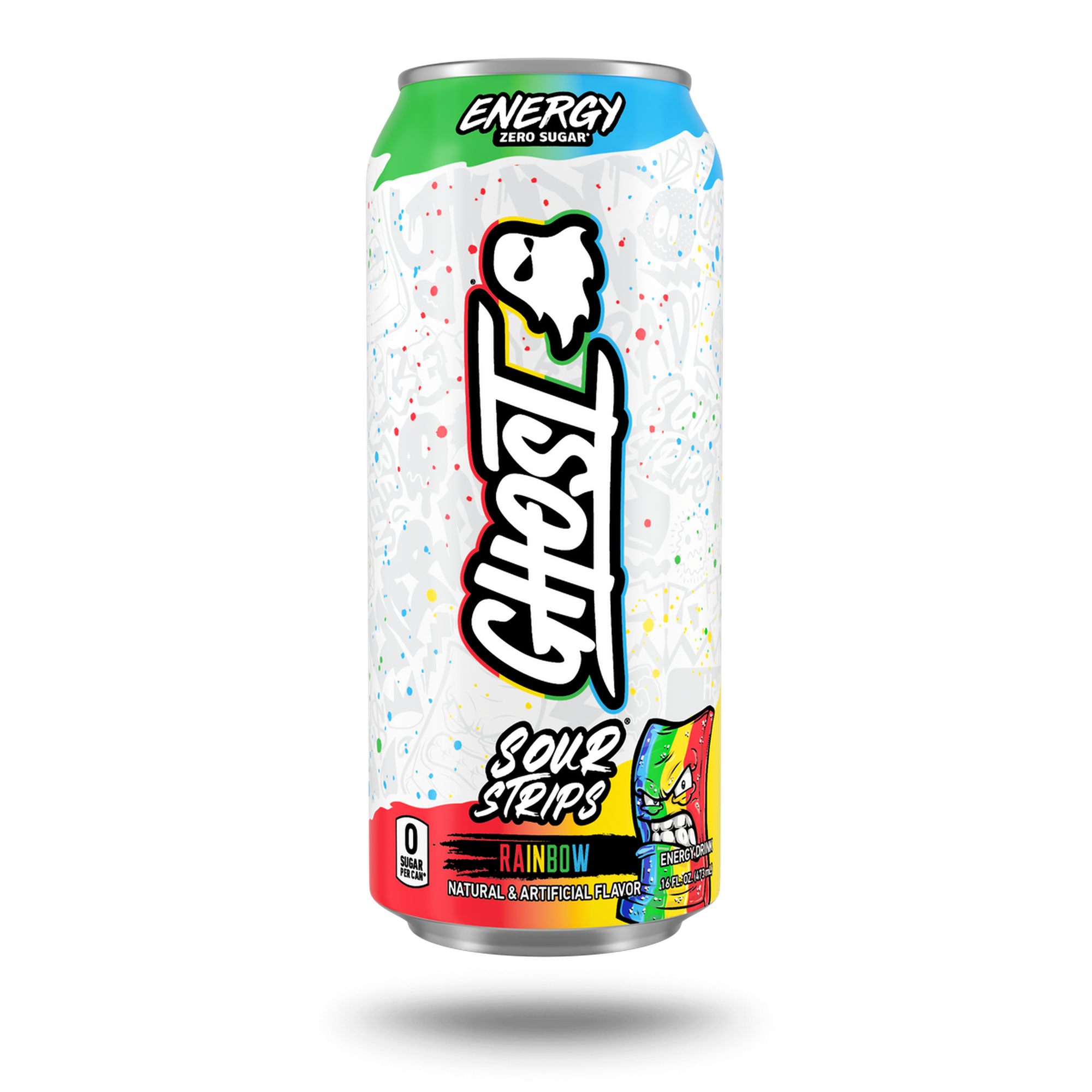 Ghost Energy Drink - Sour Strips Rainbow
