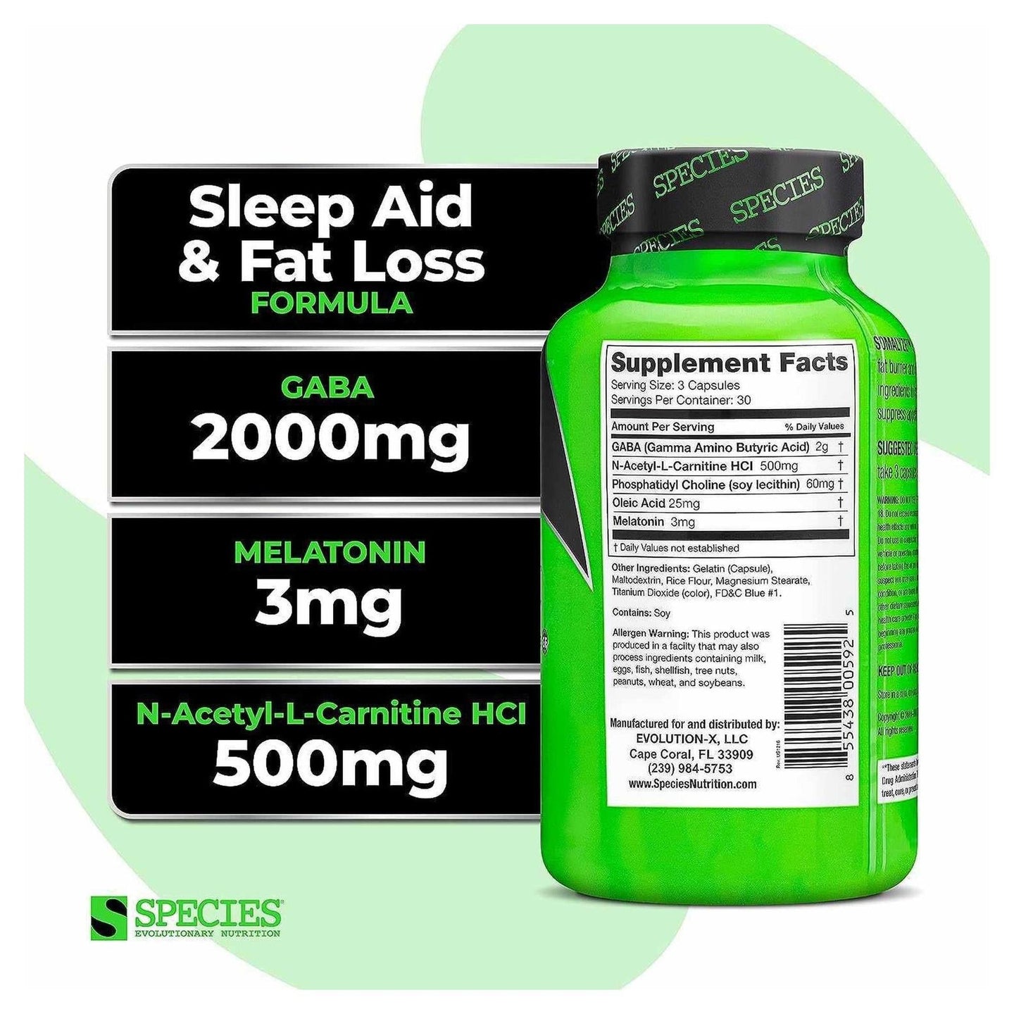 Species Nutrition Somalyze - 90 Capsules **EXP 1/25**