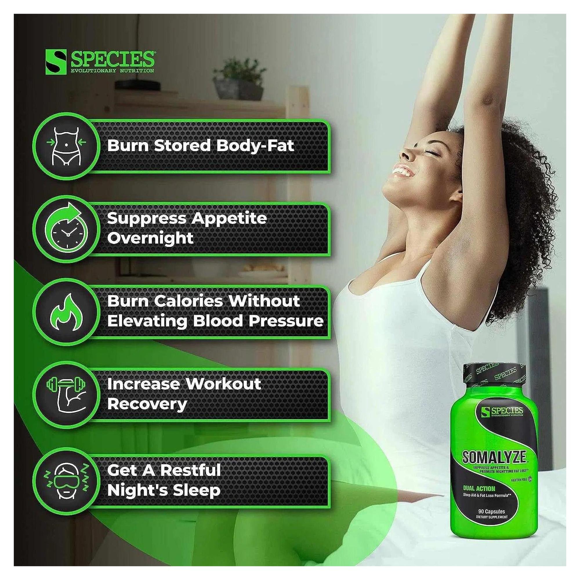 Species Nutrition Somalyze - 90 Capsules **EXP 1/25**