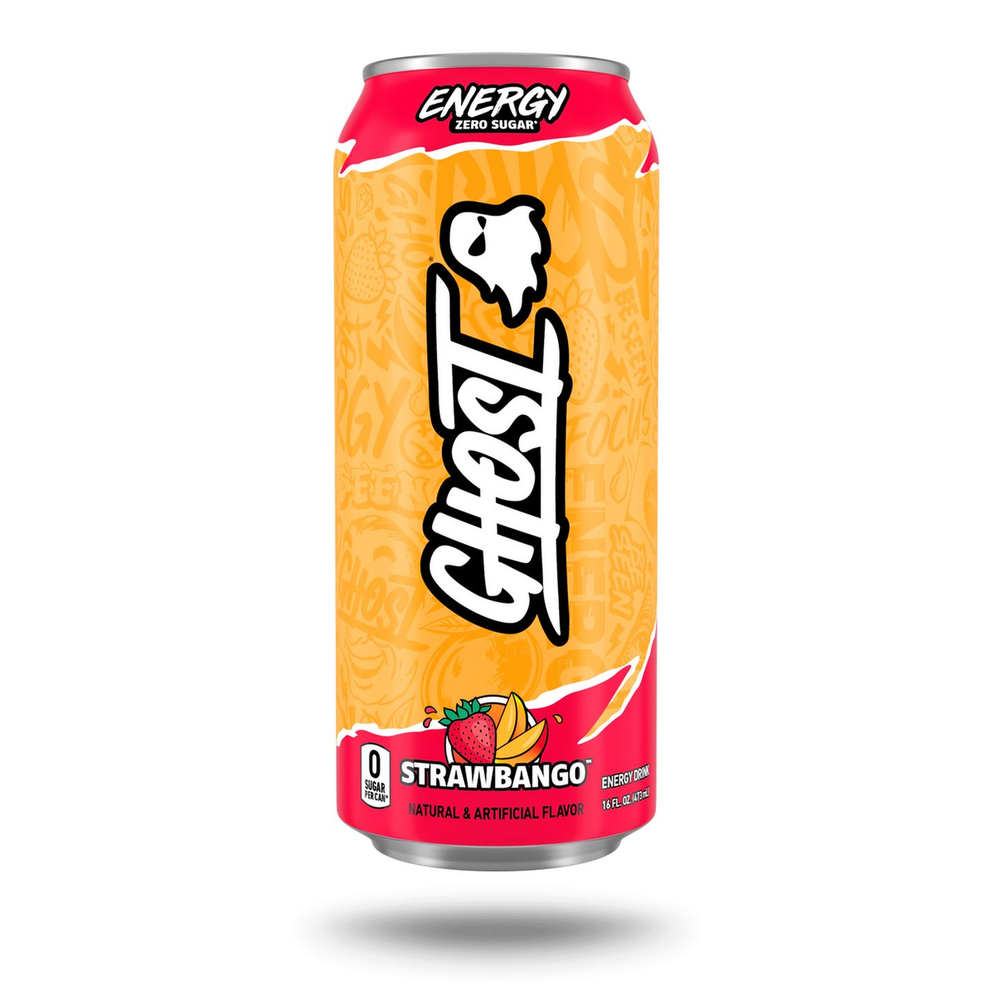 Ghost Energy Drink - STRAWBANGO