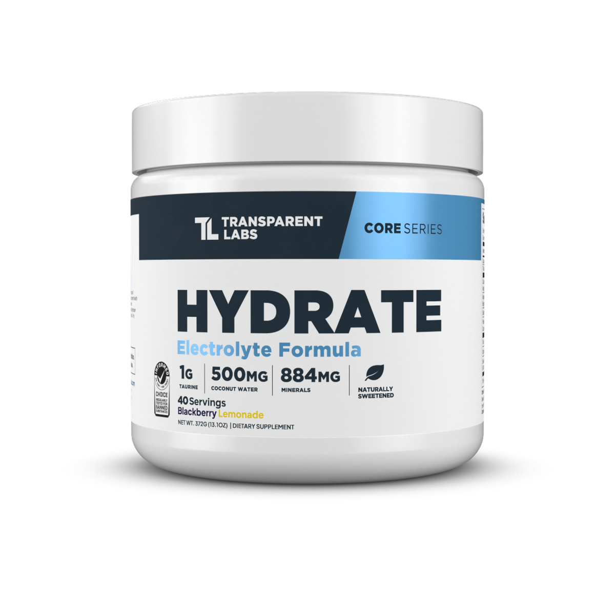 Transparent Labs Hydrate - Blackberry Lemonade