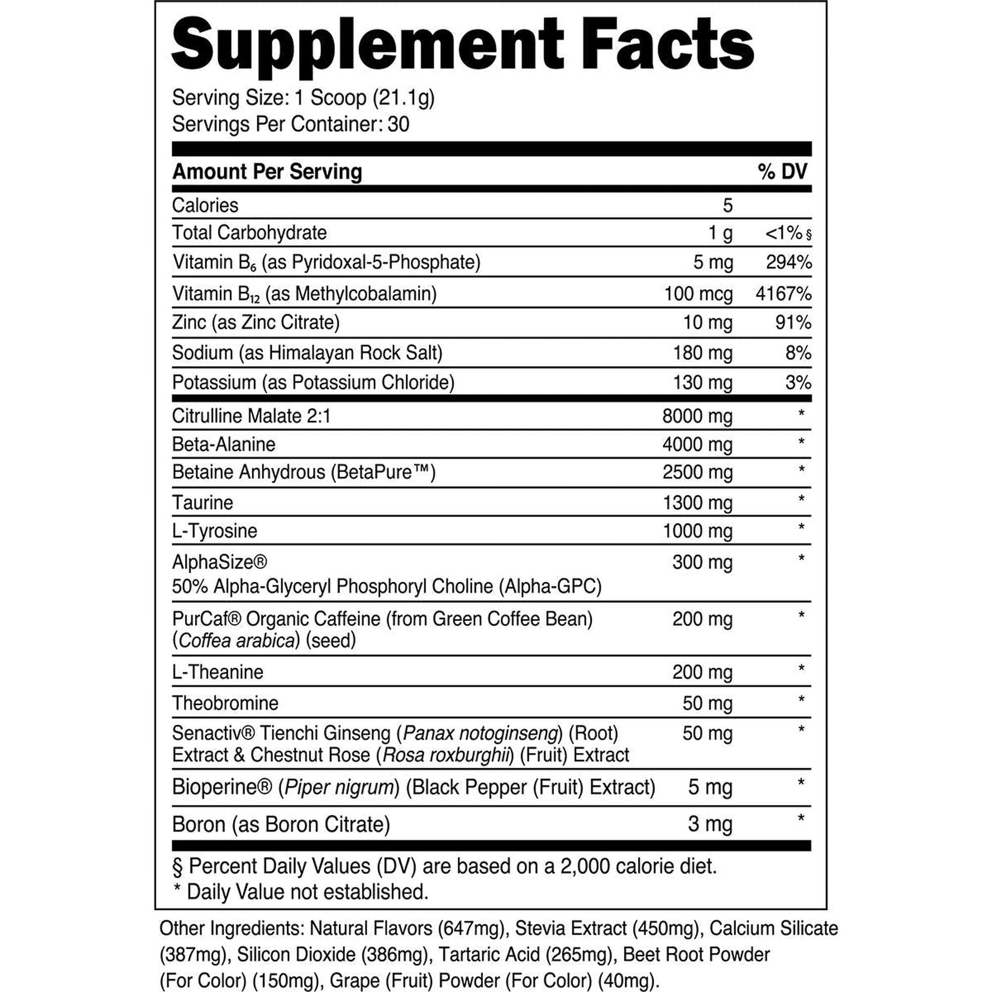 Transparent Labs Bulk - Black Cherry