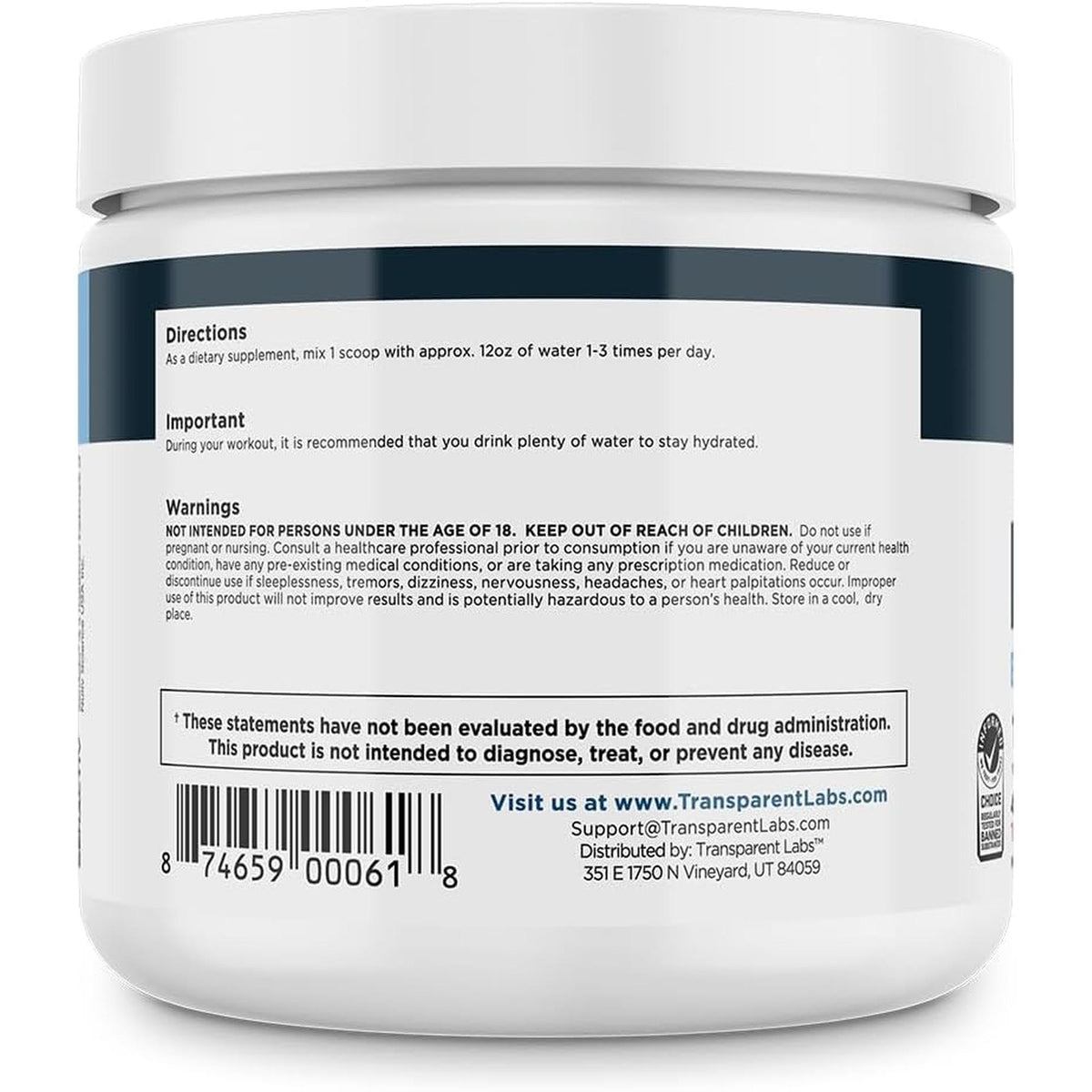 Transparent Labs Hydrate