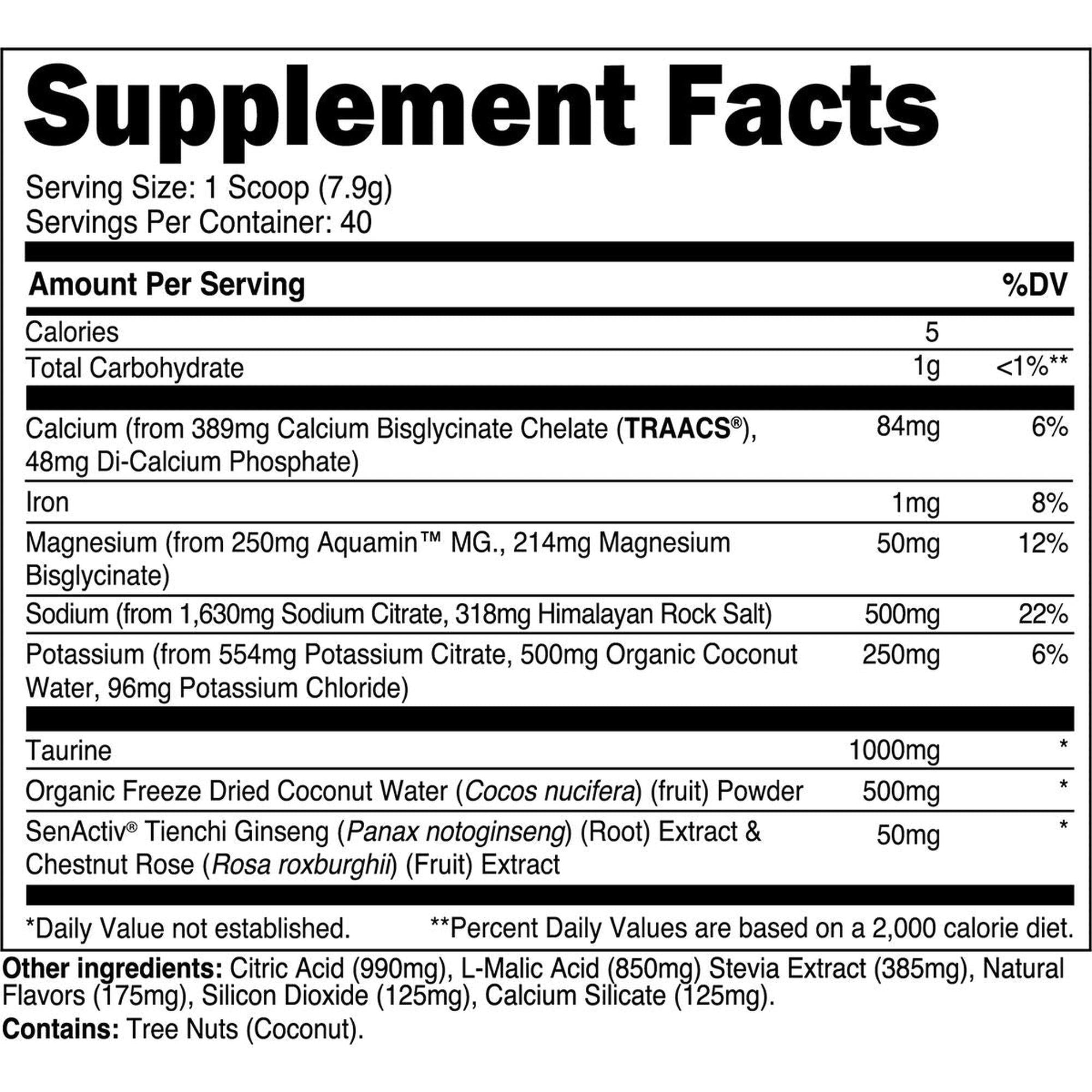 Transparent Labs Hydrate - Arctic Freeze