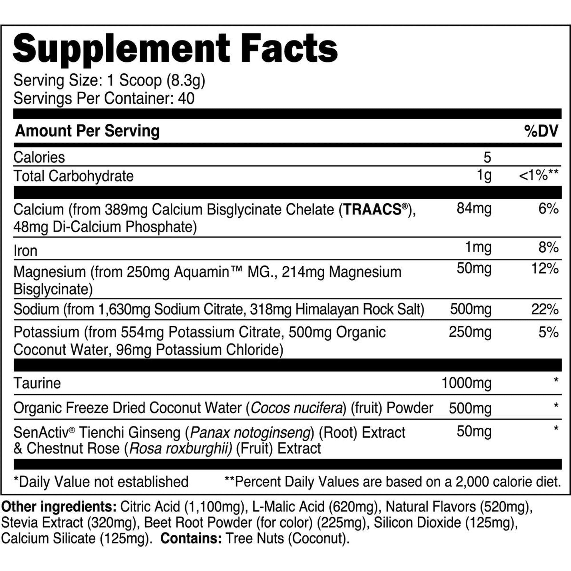 Transparent Labs Hydrate - Orange Cranberry